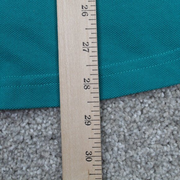 Nike SB Pique Polo Shirt Men Small Green Dri-Fit Vented Cotton/Poly S/S Pullover - Picture 14 of 15